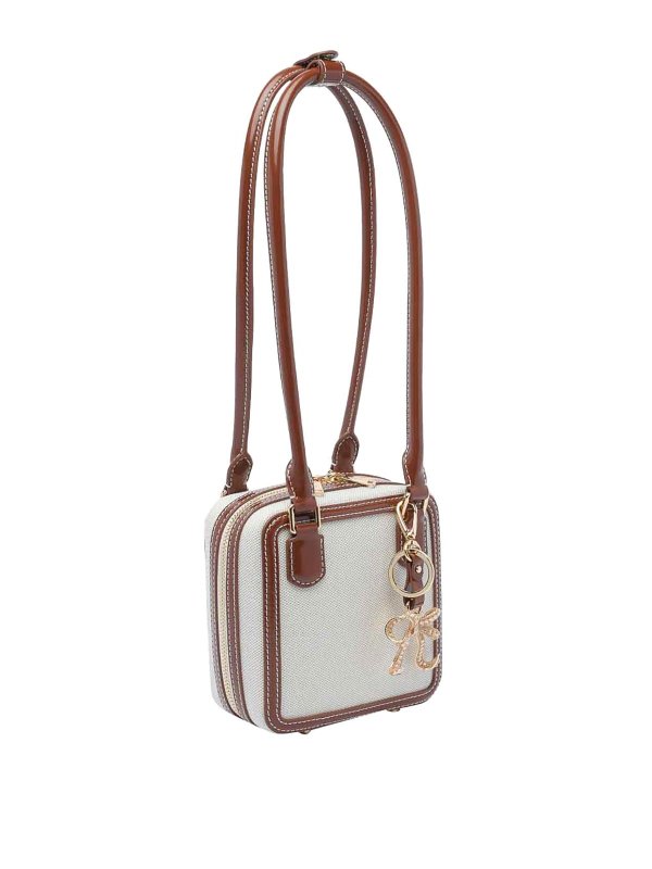Self Portrait: Schultertaschen online - Schultertasche - Beige