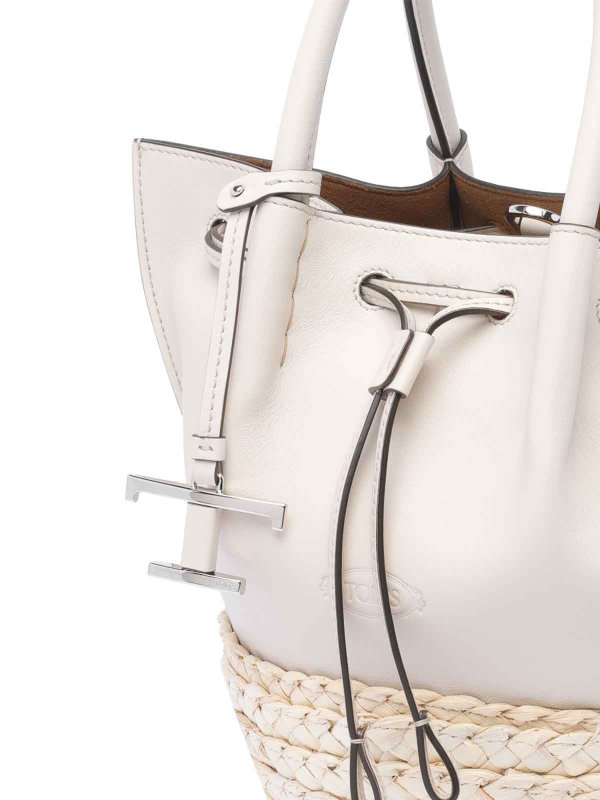 トートバッグ - 白 shop online: TOD