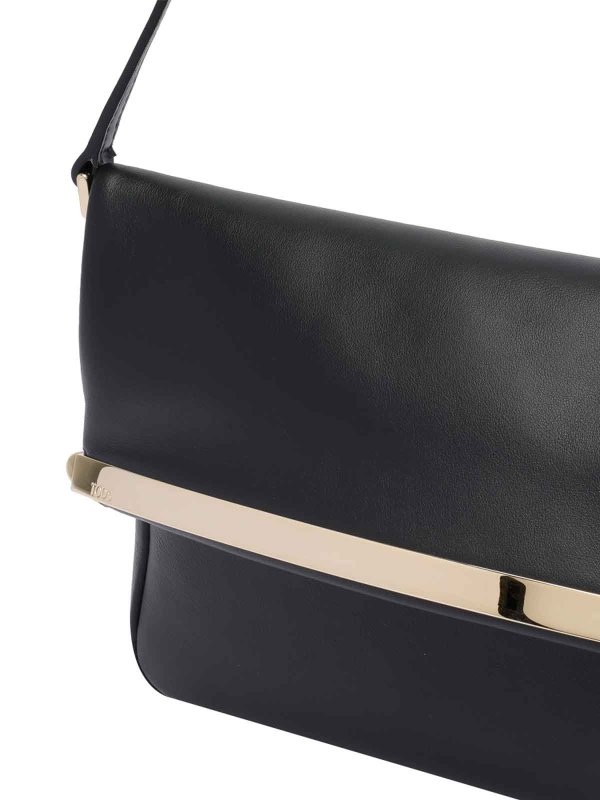 Small Leather Flap Bag shop online: TOD