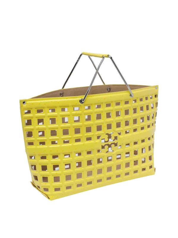 TORY BURCH: Sacs à main online - Sac Cabas - Jaune