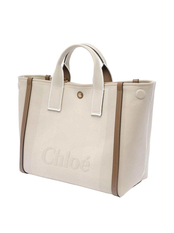 トートバッグ - ベージュ shop online: CHLOE