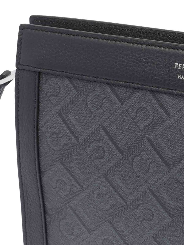 Monogram Pouch shop online: FERRAGAMO