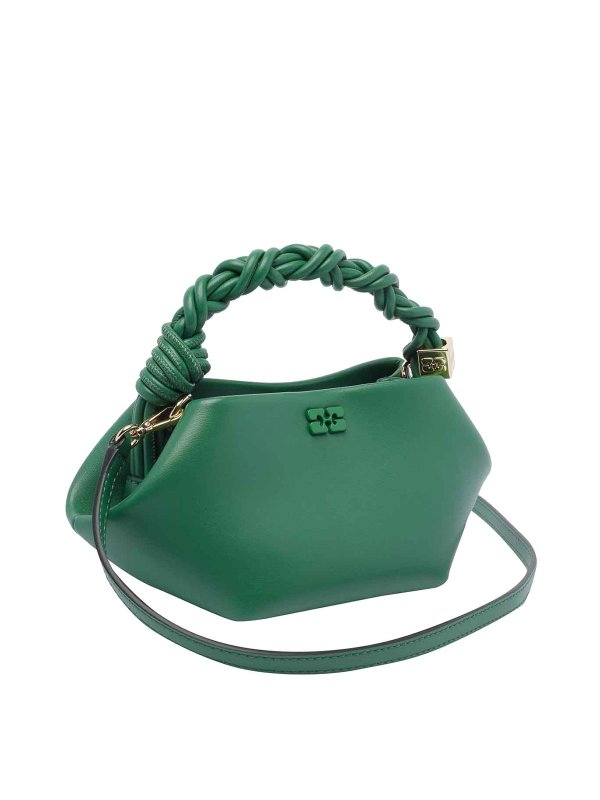 GANNI: Handtaschen online - Shopper - Grün