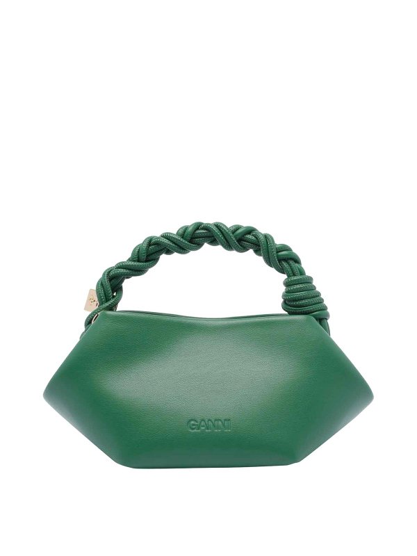 The Best Shops GANNI: Handtaschen - Shopper - Grün