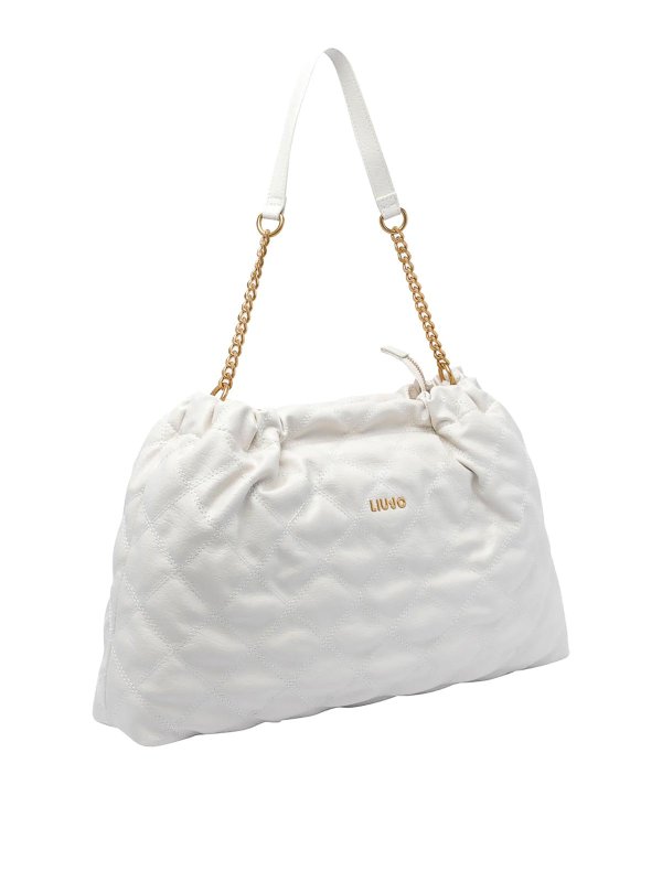Liu Jo: shoulder bags online - White Logo Shoulder Bag