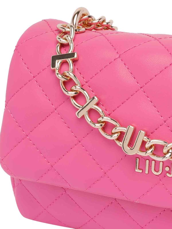 Fuchsia Logo Crossbody Bag shop online: Liu Jo