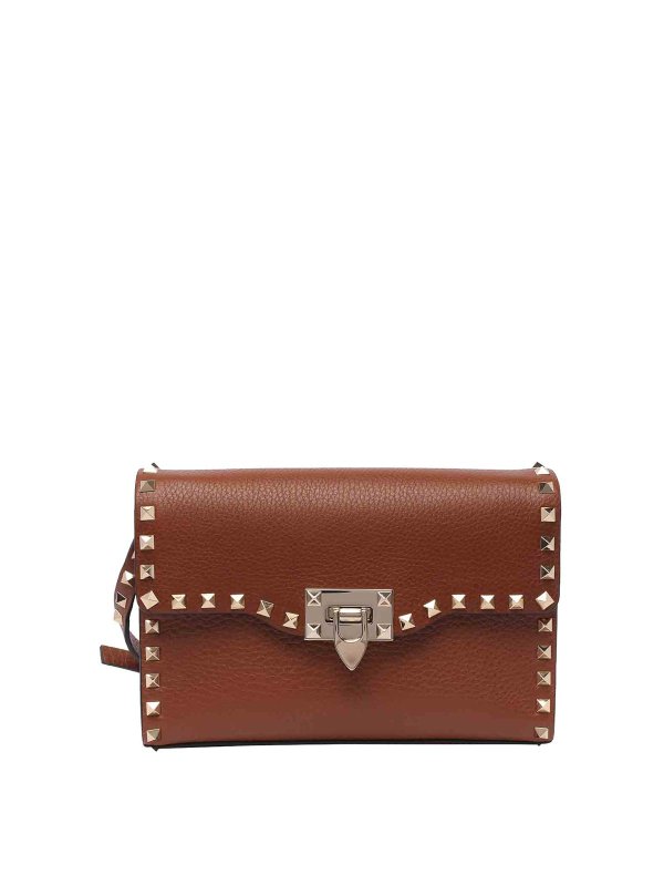 VALENTINO GARAVANI: cross body bags - Small Rockstud Crossbody Bag