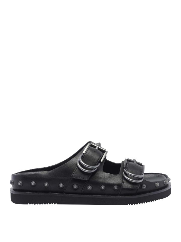 ASH: sandals - Black Urus Sandals