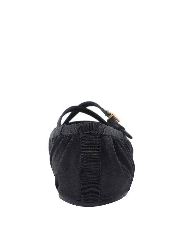 Ballerine in raso logo DG shop online: DOLCE & GABBANA