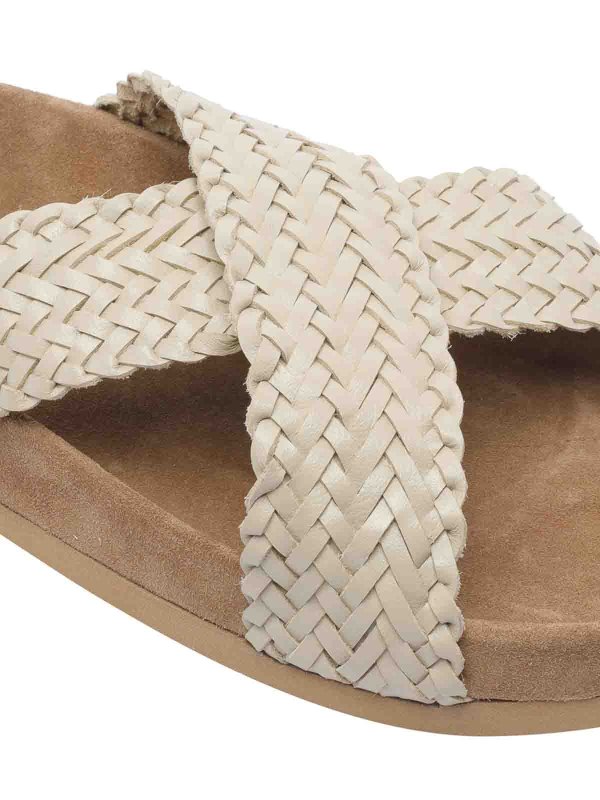 サンダル - 白 shop online: DRAGON DIFFUSION