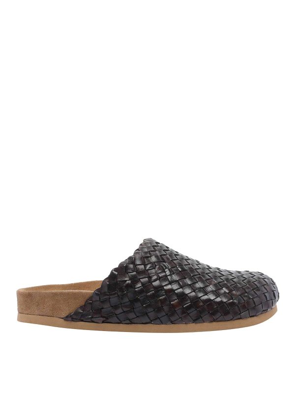 DRAGON DIFFUSION: Zapatos chinelas - Chinelas - Marrón