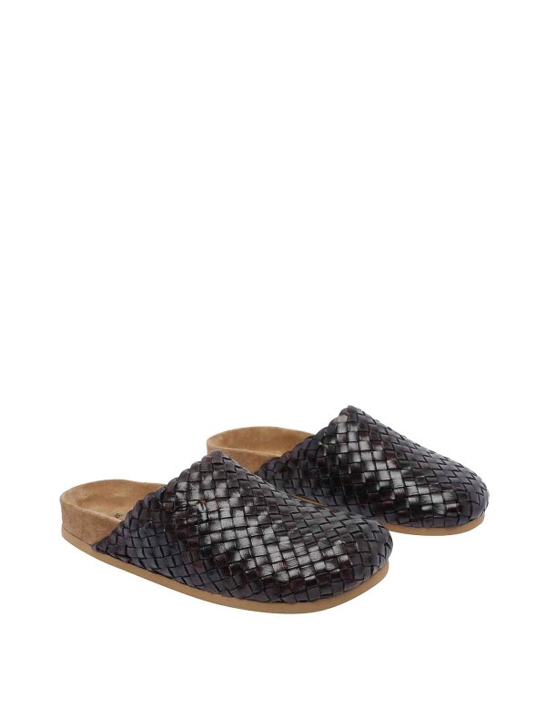 DRAGON DIFFUSION: Zapatos chinelas online - Chinelas - Marrón