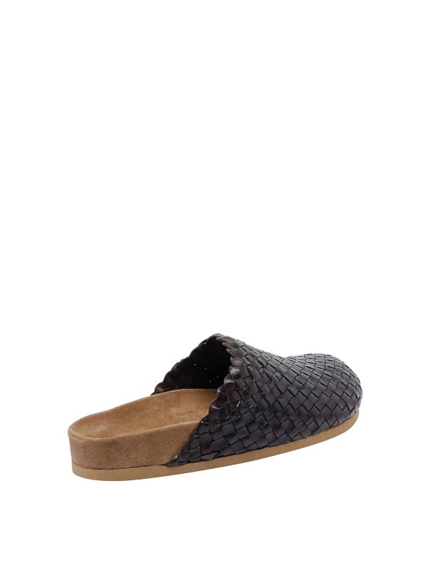 The Best Shops DRAGON DIFFUSION: Zapatos chinelas - Chinelas - Marrón