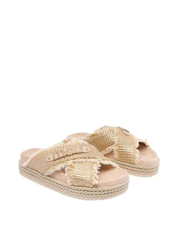 MOU: サンダル online - サンダル - ベージュ