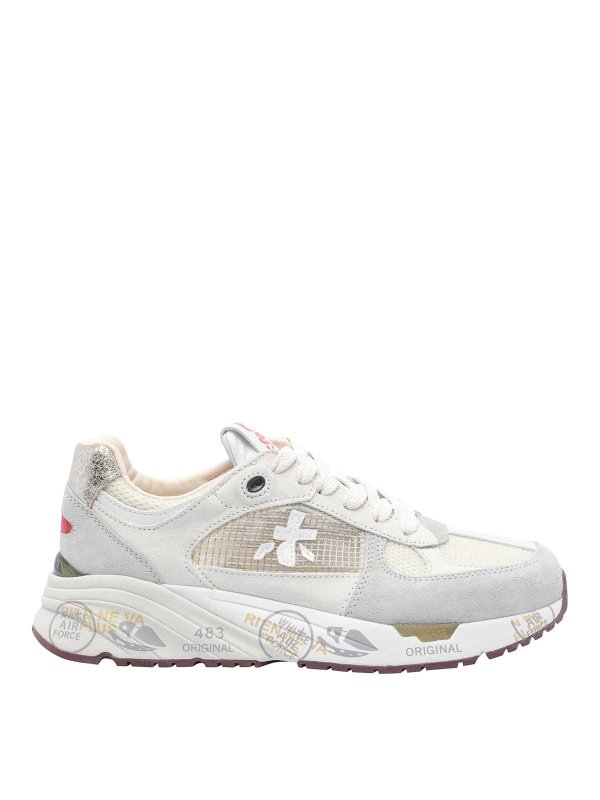 PREMIATA: Chaussures de sport - Baskets - Blanc