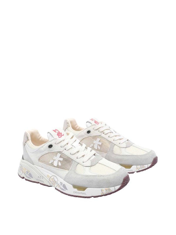 PREMIATA: Chaussures de sport online - Baskets - Blanc