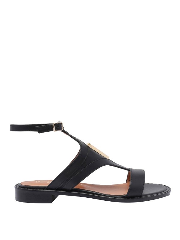 VIA ROMA 15: sandals - Black Sandals