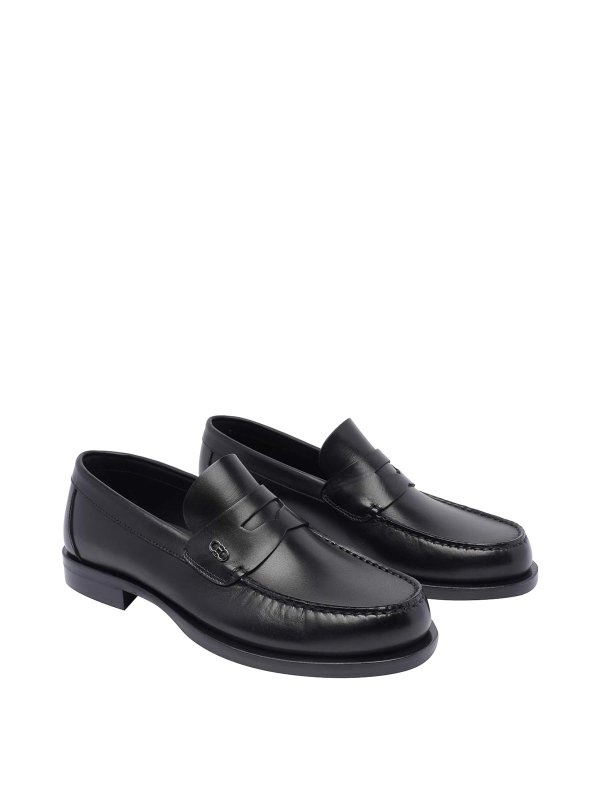 SALVATORE FERRAGAMO: ロファー＆スリッパ online - ローファー - 黒