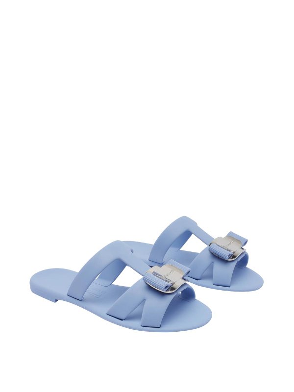 SALVATORE FERRAGAMO: サンダル online - サンダル - ブルー