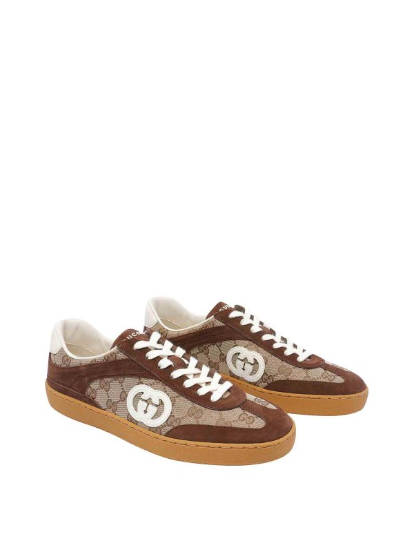 GUCCI: trainers online - Brown G75 Sneakers