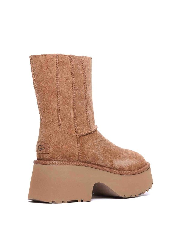 UGG: ankle boots online - Chestnut Classic Heights Booties
