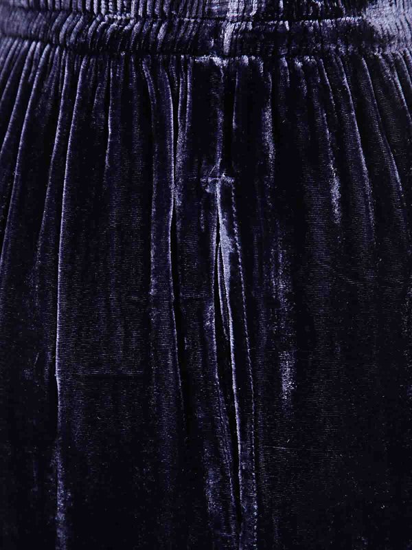 The Best Shops BIANCO LEVRIN: カジュアルトラウザー - カジュアルパンツ - ブルー