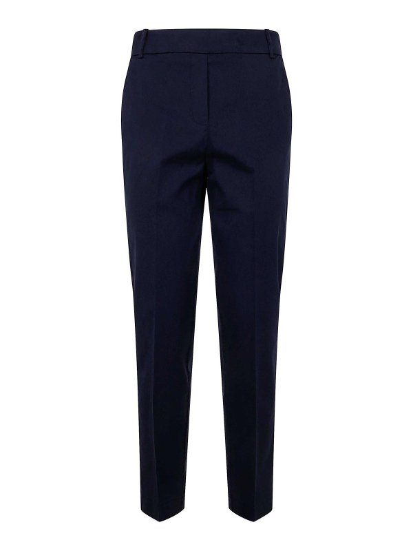 KILTIE: カジュアルトラウザー - カジュアルパンツ - ブルー