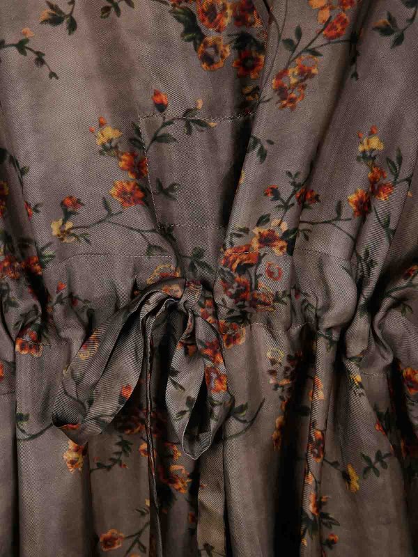 The Best Shops UMA WANG: Robe longueur genou - Robe Au Genou - Gris