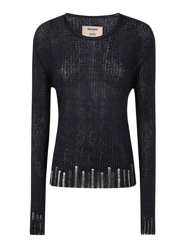 UMA WANG: Tops & Débardeurs - Top - Noir