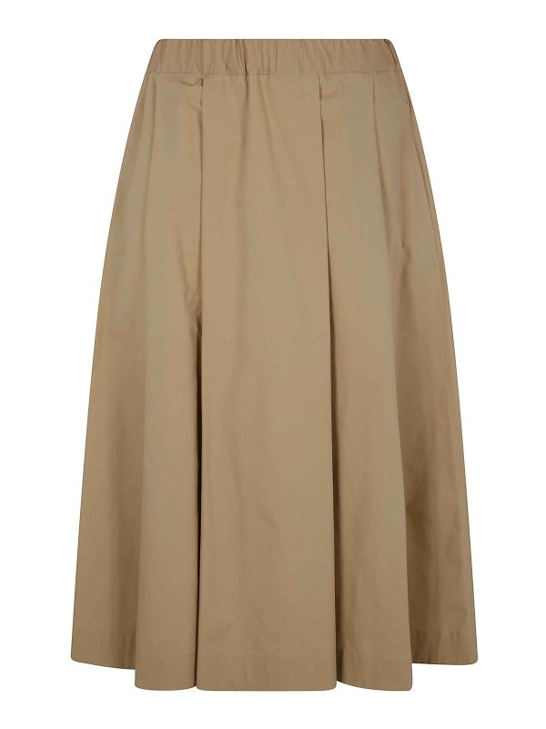 ANTONELLI FIRENZE: Jupes midi et au genou - Jupe Midi - Marron