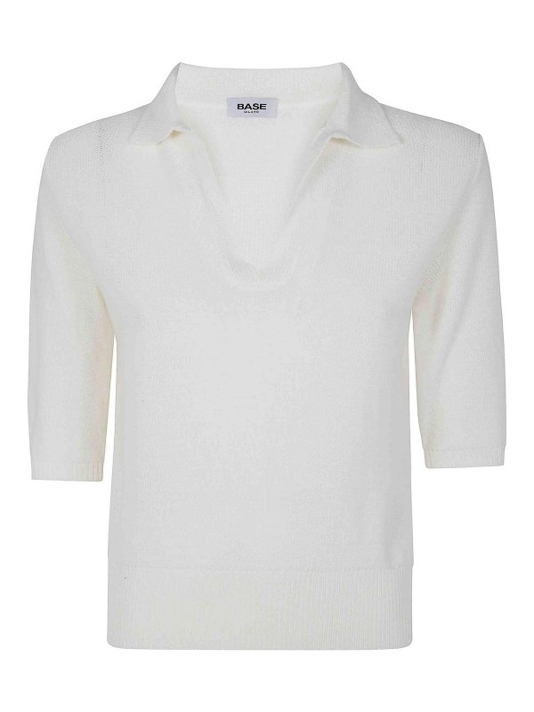 BASE: Turtlenecks & Polo necks - Polo Neck Sweater