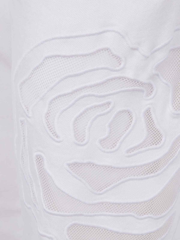 The Best Shops BLUGIRL: Jeans évasés - Jean Bootcut - Blanc