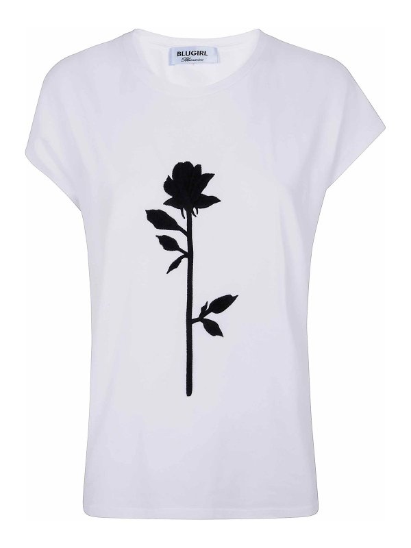 BLUGIRL: Camisetas - Camiseta - Blanco