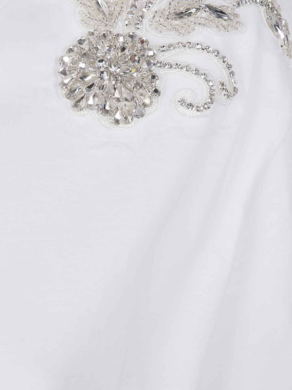 The Best Shops BLUGIRL: t-shirts - Embroidered Patch T-Shirt