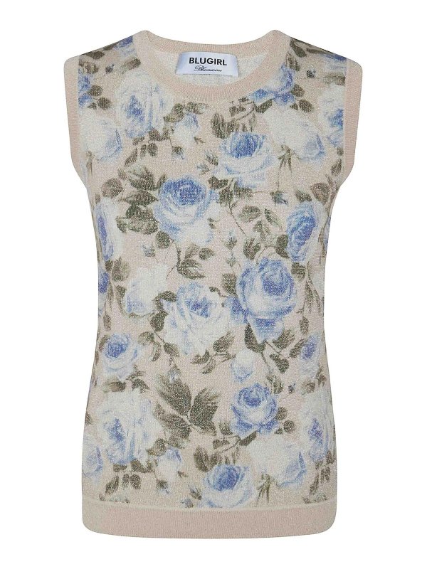 BLUGIRL: Top e canotte - Viscose Lux Top