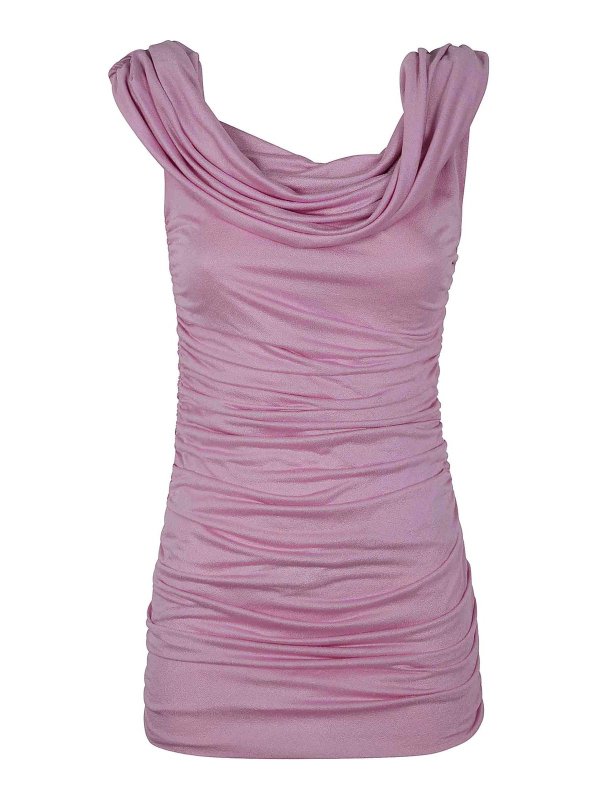 BLUMARINE: abiti al ginocchio - Vestito Jersey Sable`