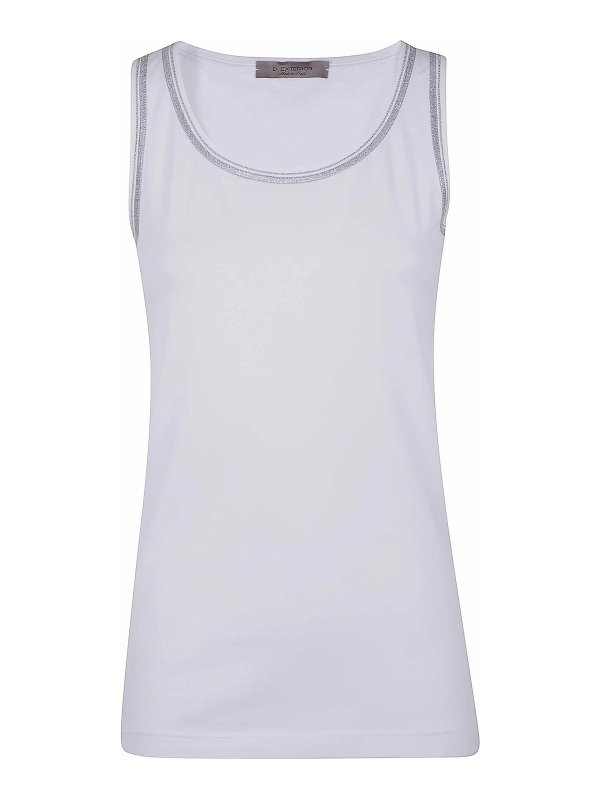 D.EXTERIOR: Tops und Tank Tops - Top - Weiß