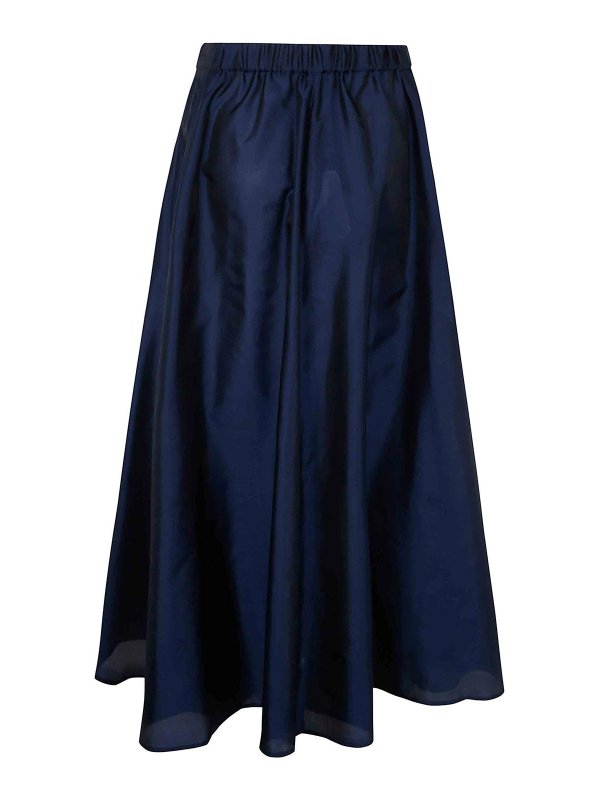 EMPORIO ARMANI: ニーレングススカート＆ミディ丈 online - 膝丈/ミディスカート - ブルー