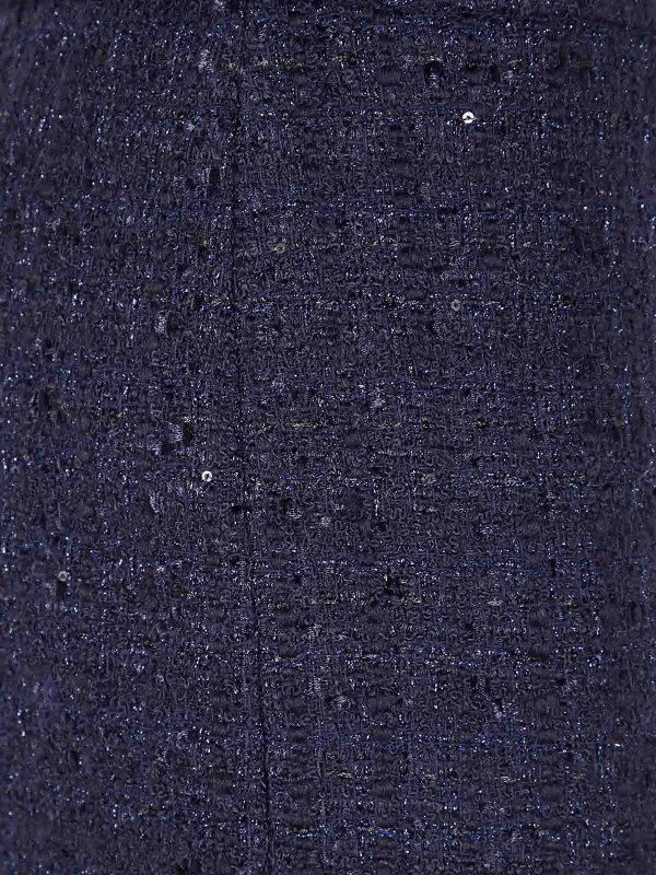 The Best Shops EMPORIO ARMANI: ニーレングススカート＆ミディ丈 - 膝丈/ミディスカート - ブルー