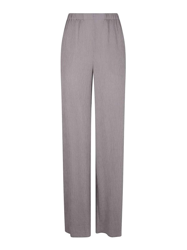 EMPORIO ARMANI: カジュアルトラウザー - カジュアルパンツ - グレー