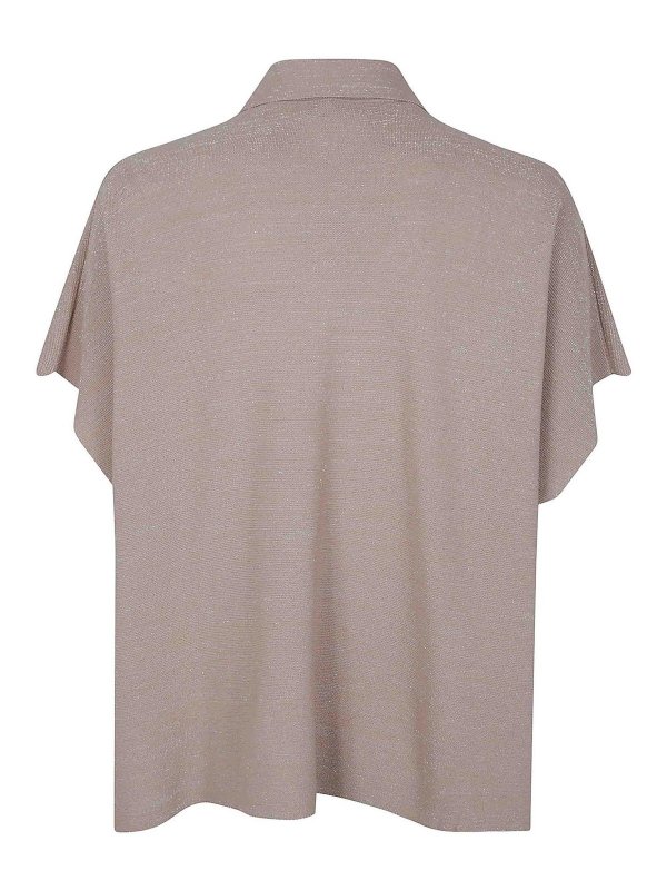 FABIANA FILIPPI: Strickpullover mit Rundhalsausschnitt online - Rundhalspullover - Nude