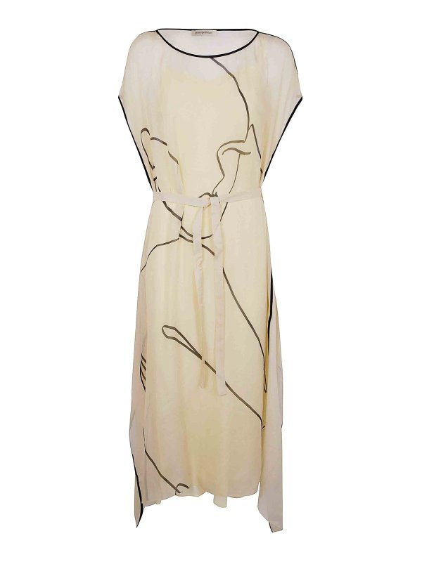 GENTRYPORTOFINO: Maxikleider - Maxikleid - Nude