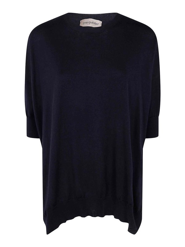 GENTRYPORTOFINO: クルーネック - クルーネック - ブルー