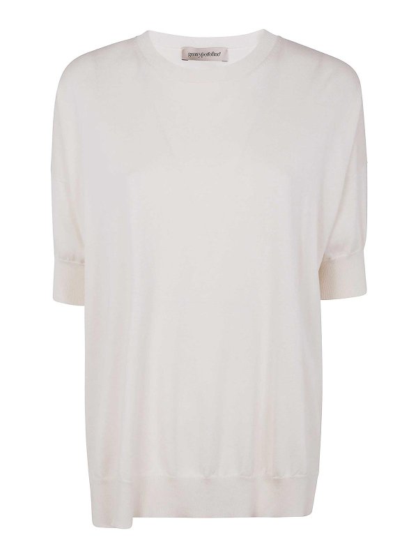 GENTRYPORTOFINO: クルーネック - クルーネック - ヌードカラー