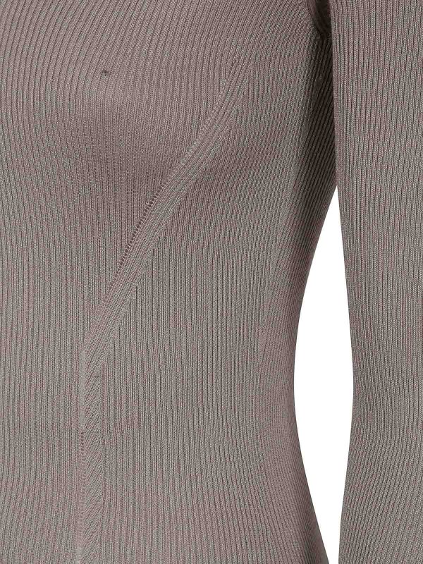 The Best Shops GENTRYPORTOFINO: Strickpullover mit V-Ausschnitt - V-Pullover - Braun