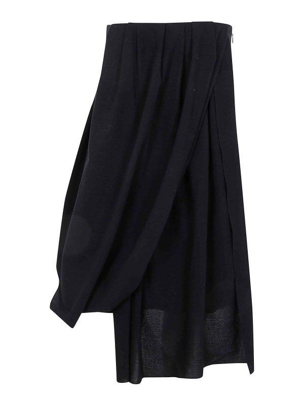 J.W. ANDERSON: ニーレングスドレス - 膝丈ドレス - 黒