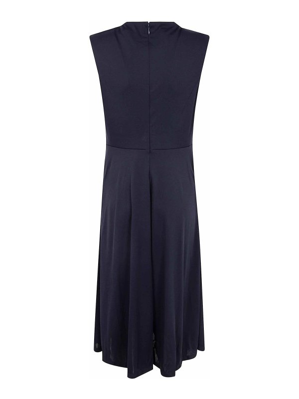 LAUREN RALPH LAUREN: ニーレングスドレス online - 膝丈ドレス - ブルー