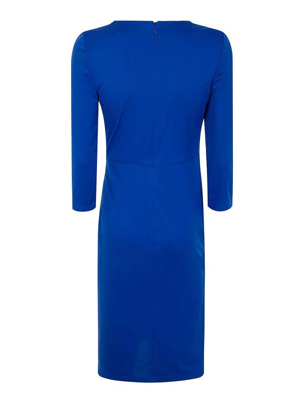 LAUREN RALPH LAUREN: ニーレングスドレス online - 膝丈ドレス - ブルー