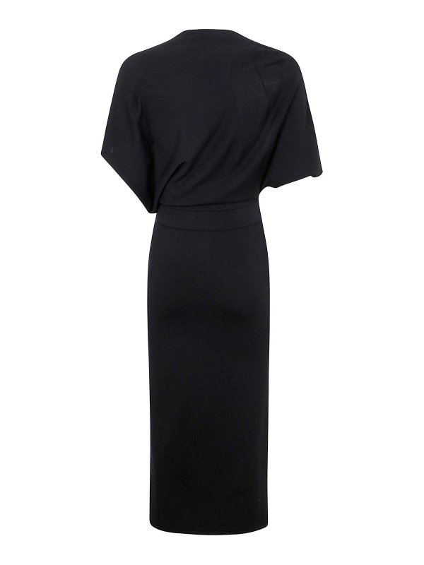 LIVIANA CONTI: ニーレングスドレス online - 膝丈ドレス - 黒