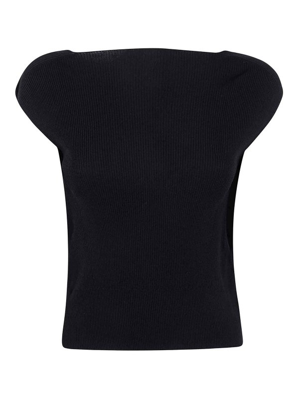 LIVIANA CONTI: クルーネック - クルーネック - 黒